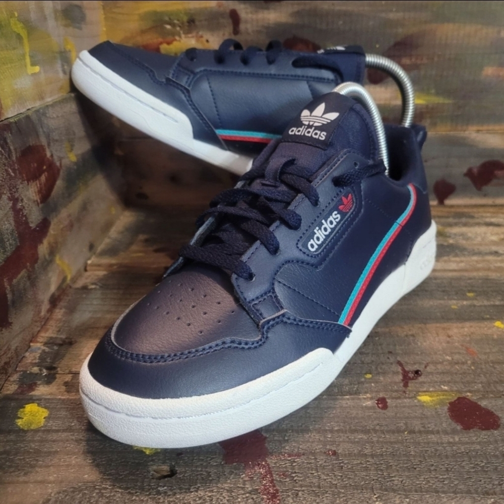 Women Adidas navy sneakers size 6.5 new